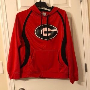 L pocket hoodie Georgia Bulldogs. Go Dawgs!